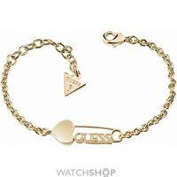Ladies Guess Gold Plated Pin-Up Bracelet UBB83077-L