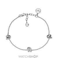 Ladies Emporio Armani Sterling Silver Knots Bracelet EG3315040