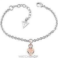 Ladies Guess Rhodium Plated Guessy Bracelet UBB82014-L