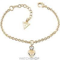 ladies guess gold plated guessy bracelet ubb82011 l