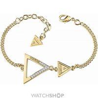 Ladies Guess Gold Plated Iconic 3Angles Bracelet UBB83064-L