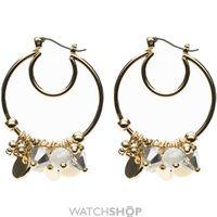 ladies nine west gold plated earrings 60433181 906