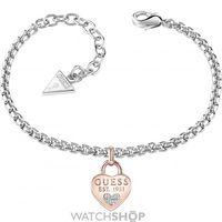 Ladies Guess Rhodium Plated All About Shine Bracelet UBB82105-L