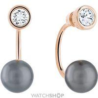 Ladies Guess Rose Gold Plated Opposites Attraction Earrings UBE82050