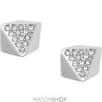 ladies fossil stainless steel vintage glitz stud earrings jf01990040