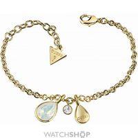 ladies guess gold plated santorini bracelet ubb83040 l