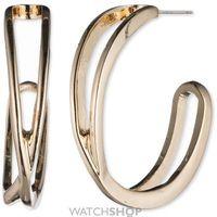 ladies nine west gold plated earrings 60431618 887