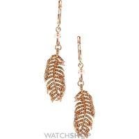 Ladies Lonna And Lilly Gold Plated Feather Earrings 60451919-9DH