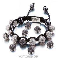 ladies shimla stainless steel interchangeable crystal bracelet sh 111