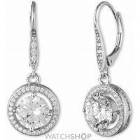 Ladies Anne Klein Silver Plated Cubic Zirconia Earrings 60422570-G03