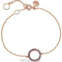 Ladies Lola Rose Sterling Silver Iolite Mini Circle Charm Bracelet R0026-30800