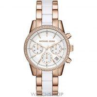 ladies michael kors ritz chronograph watch mk6324