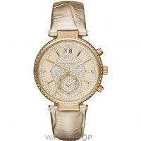 Ladies Michael Kors Sawyer Chronograph Watch MK2444