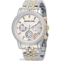 ladies michael kors ritz chronograph watch mk5057