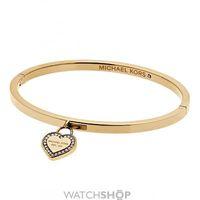 Ladies Michael Kors PVD Gold plated Push Button Bangle MKJ5037710