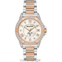 Ladies Bulova Marine Star Diamond Watch 98R234