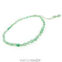 Ladies Lola Rose Gold Plated Ava-Grace Light Green Fluorite Necklace 629348