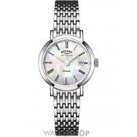 ladies rotary swiss made windsor quartz watch lb9015307