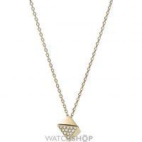 Ladies Fossil PVD Gold plated Vintage Glitz Necklace JF02002710