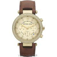 ladies michael kors parker chronograph watch mk2249