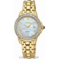 ladies seiko solar powered watch sut172p9