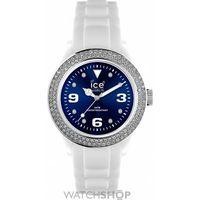 Ladies Ice-Watch Ice-Blue Stones - white/blue unisex Watch IB.ST.WBE.U.S.12