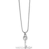 Ladies Guess Rhodium Plated Necklace UBN21558