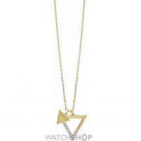 Ladies Guess Gold Plated Iconic 3Angles Necklace UBN83091