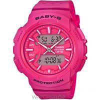 ladies casio baby g 60 lap alarm chronograph watch bga 240 4aer