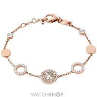 Ladies Fossil PVD rose plating GLITZ JF01739791