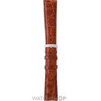 Ladies Morellato Stainless Steel Mombasa Brown Genuine Crocodile Leather Strap 16mm A01X0857042041CR16