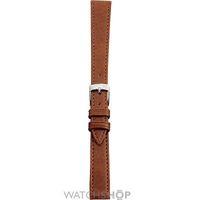 Ladies Morellato Stainless Steel Point Tan Medium Synthetic Eco Leather Strap 16mm A01D0112419041CR16