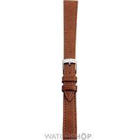 Ladies Morellato Stainless Steel Point Tan Medium Synthetic Eco Leather Strap 14mm A01D0112419041CR14