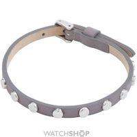 ladies fossil silver plated iconic bangle jf02571998