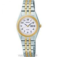 ladies seiko solar powered watch sut116p9