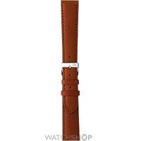 Ladies Morellato Stainless Steel Grafic Light Brown Saddle Leather Strap 12mm A01W0969087037CR12