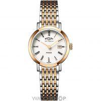 ladies rotary swiss made windsor quartz watch lb9015501