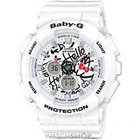 Ladies Casio Baby-G x Hello Kitty Special Edition Alarm Chronograph Watch BA-120KT-7AER