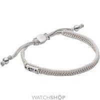 Ladies Fossil Silver Plated Casual Bangle JF02627040