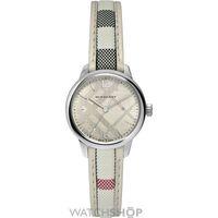 ladies burberry classic round watch bu10113