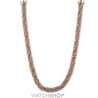 ladies anne klein rose gold plated collar necklace 60447431 9dh