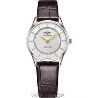 Ladies Rotary Swiss Made Ultra Slim Quartz Watch LS90800/02