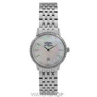 ladies rotary swiss made kensington quartz watch lb9005041