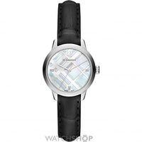 Ladies Burberry The Classic Round Diamond Watch BU10106