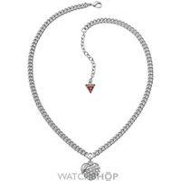 ladies guess stainless steel necklace ubn71269