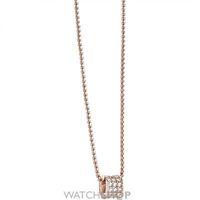 Ladies Guess Rose Gold Plated Necklace UBN21591