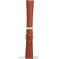 Ladies Morellato Stainless Steel Ligabue Tan Lambskin Leather Strap 16mm A01X3495006041CR16