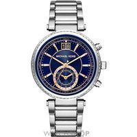 ladies michael kors sawyer chronograph watch mk6224