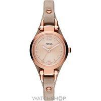 ladies fossil georgia watch es3262