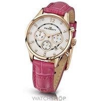 Ladies Kennett Lady Savro Chronograph Watch LWSAVWHGOLPK